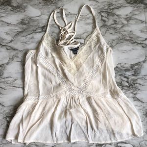 AEO American Eagle Outfitters Camisole - Size L -  Cream